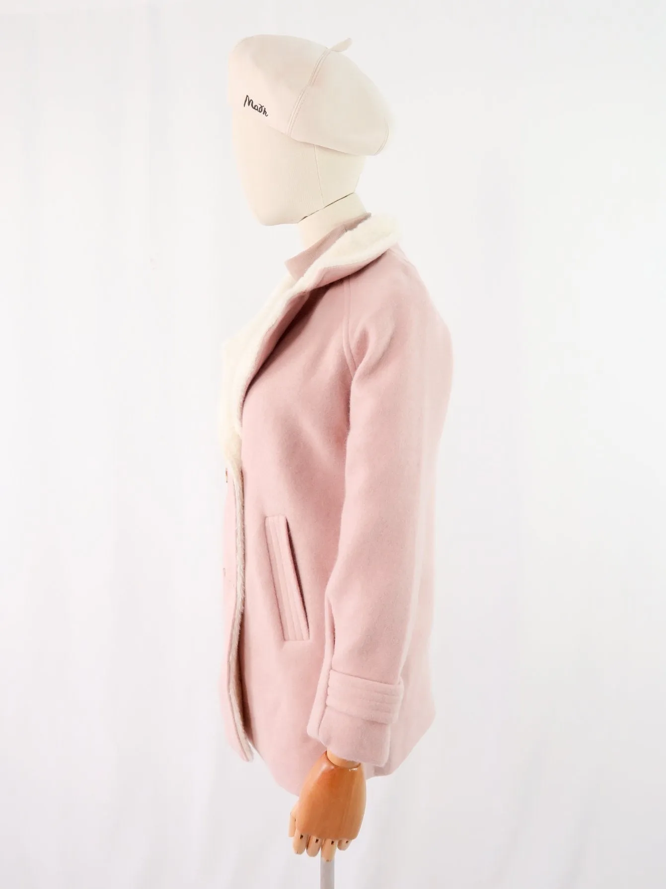 เสื้อโค้ทผ้าวูลกันหนาว - Long-Sleeved Wooleb Coat