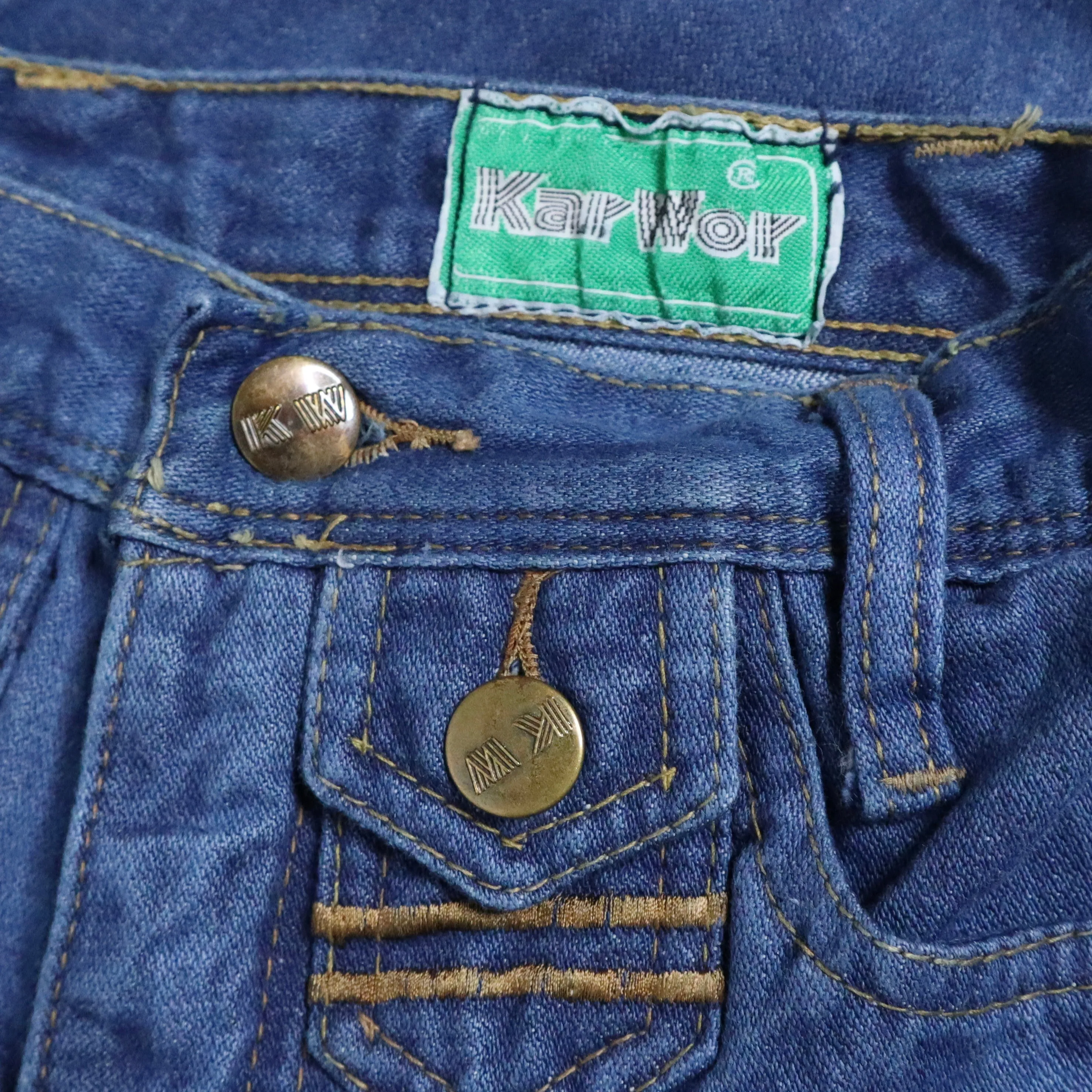 70s Wide Leg Jeans (XXS/XS)