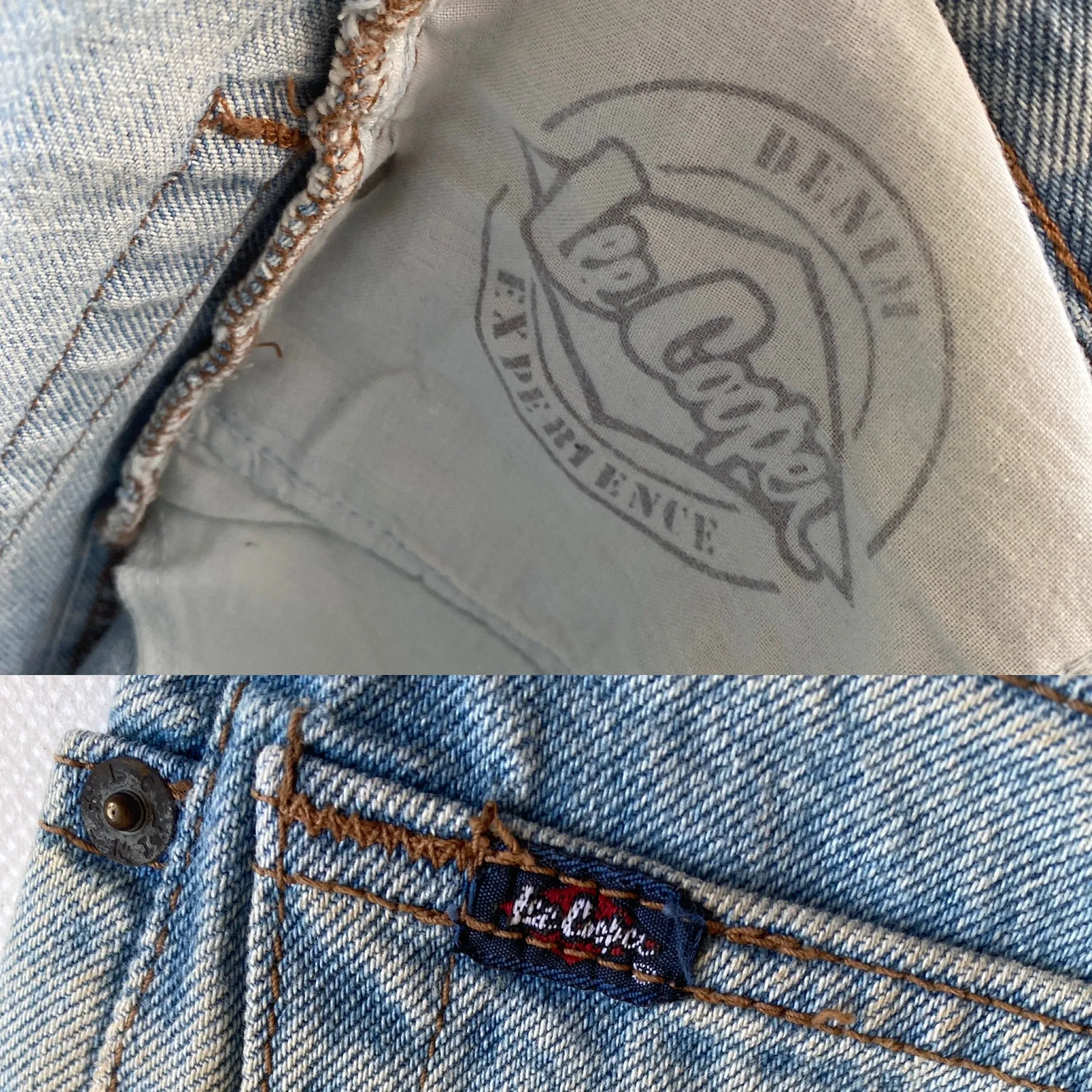 90s vintage Lee Cooper jeans FR 34/36 (size XS/S, UK 6/8, USA 2/4)
