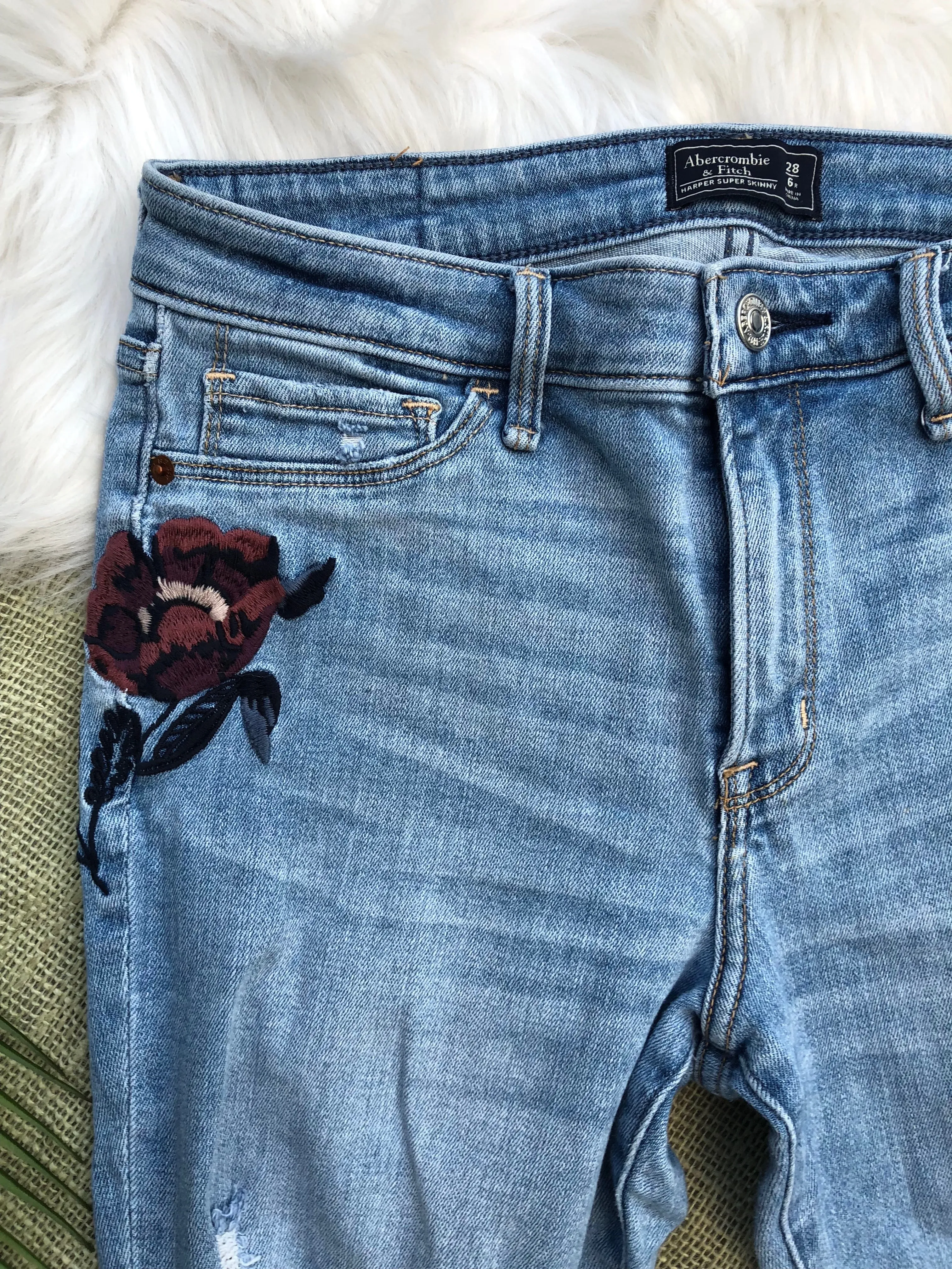 A&F Harper Super Skinny