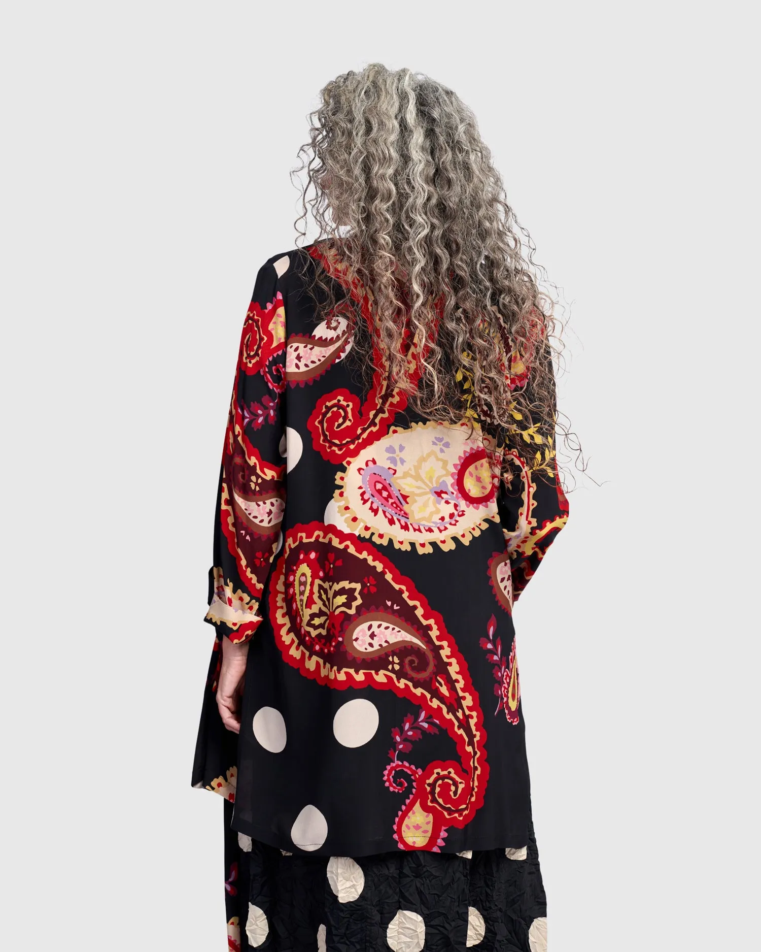 Alembika Fiesta Paisley & Dot Print Kimono