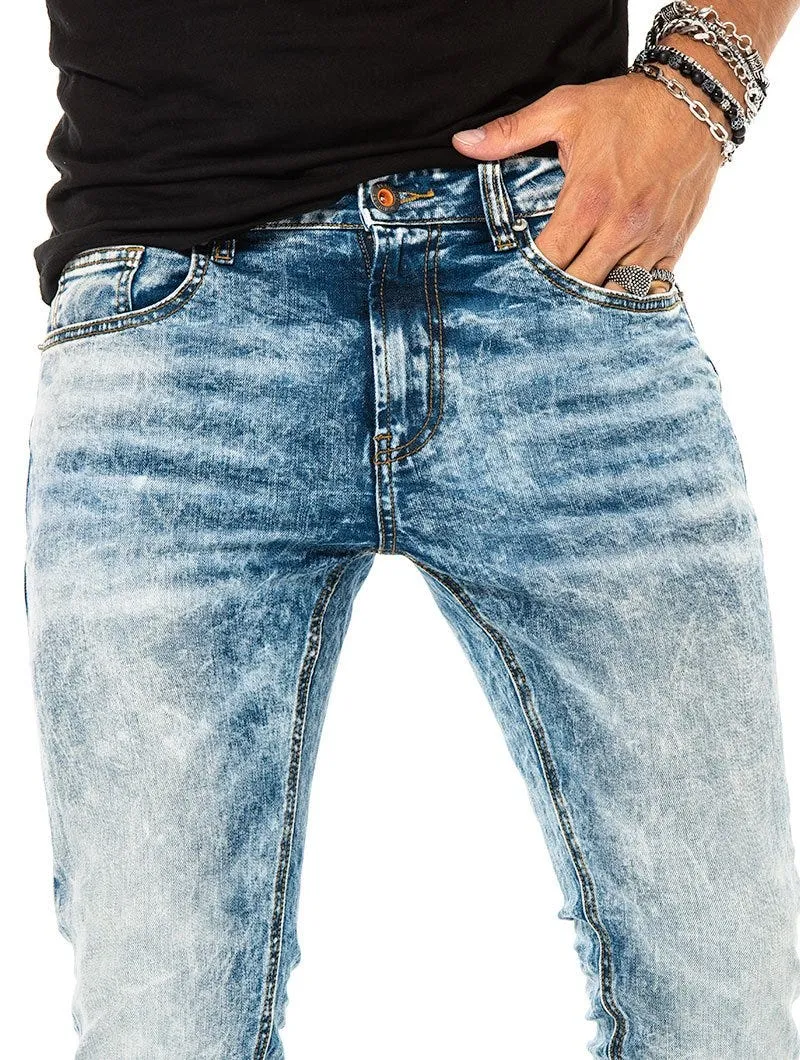 ALUN SLIM JEANS IN LIGHT BLUE