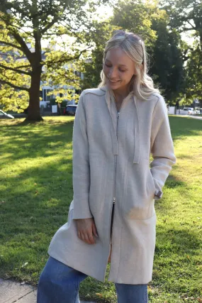 Amber Coat- Sand