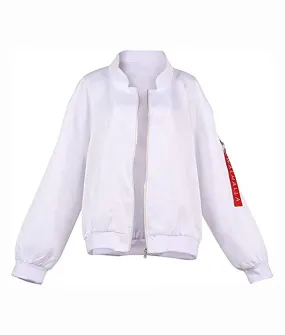 Animated Series Tokyo Revengers Team Walhalla White Bomber Jacket