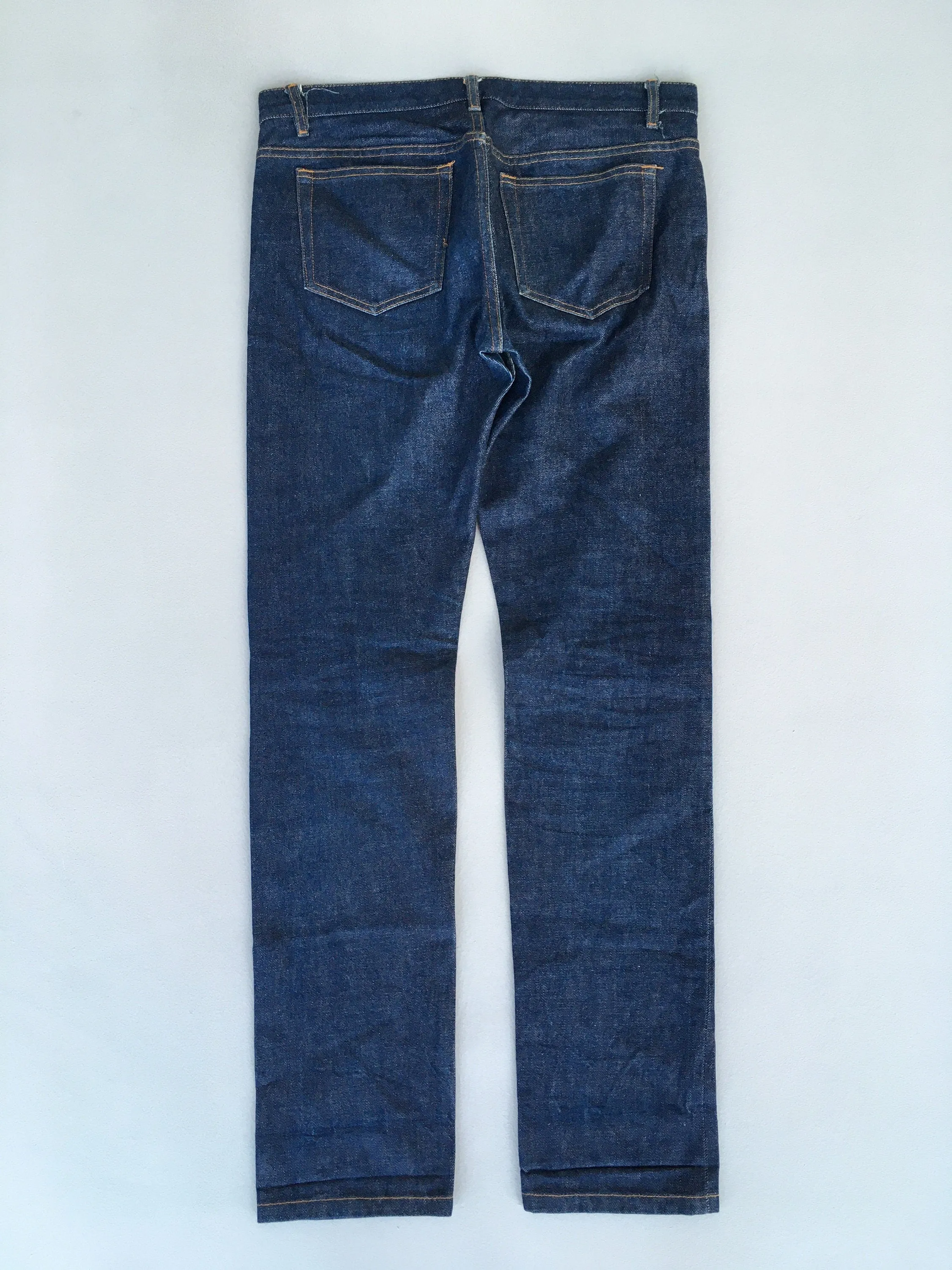 APC France Indigo Blue Selvedge Jeans Size 33x33.5