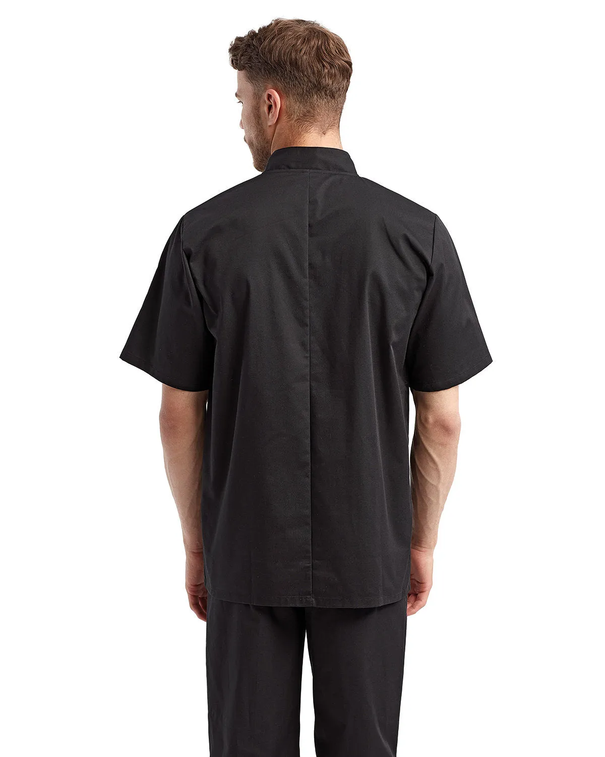 Artisan Collection by Reprime Unisex Short-Sleeve Sustainable Chef's Jacket