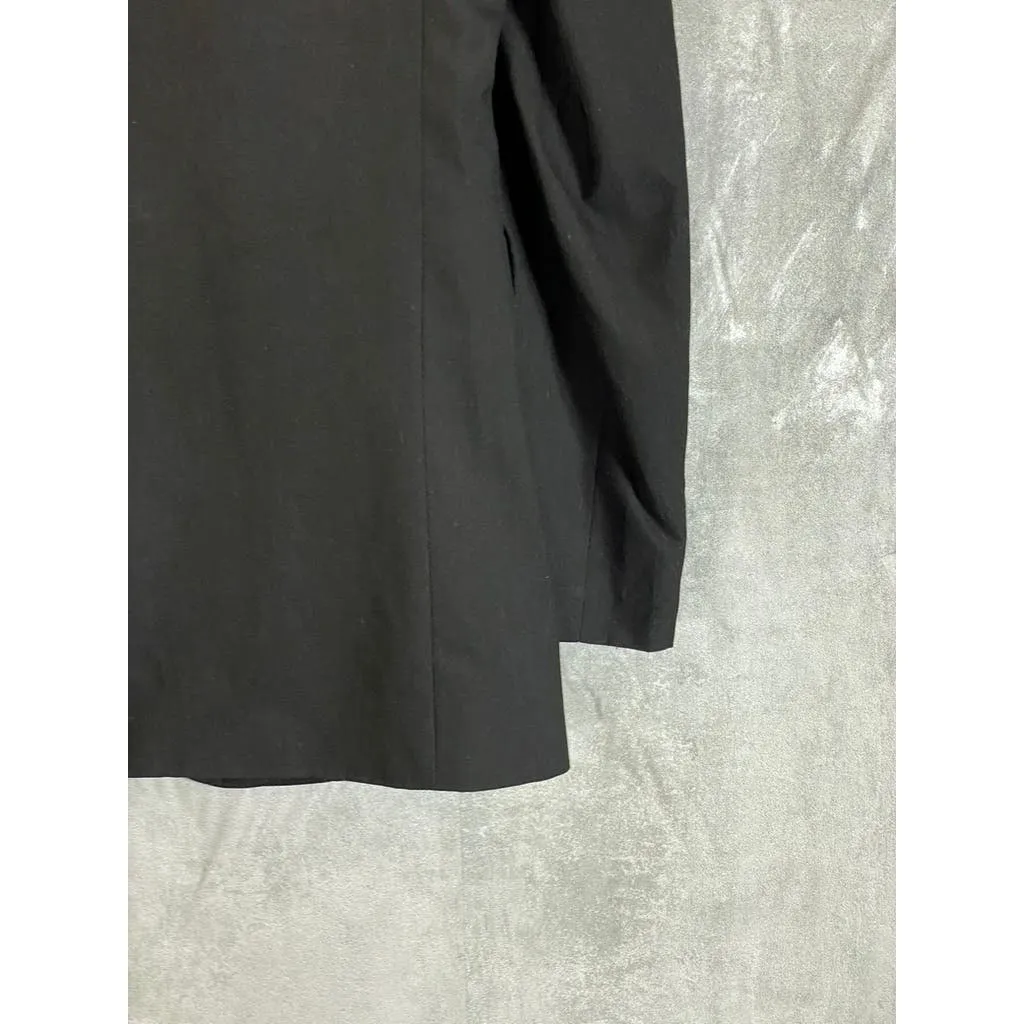 ASOS Men's Black Solid Single-Button Blazer SZ 34