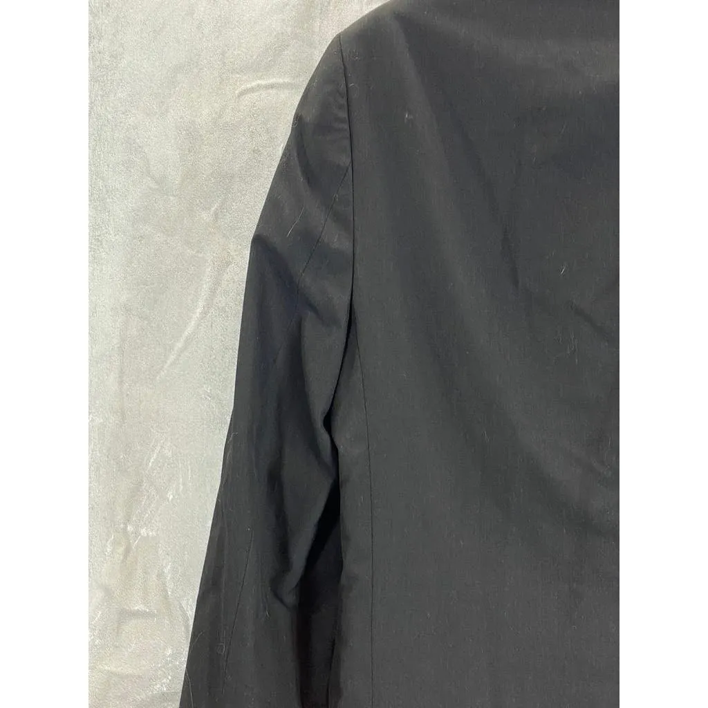 ASOS Men's Black Solid Single-Button Blazer SZ 34