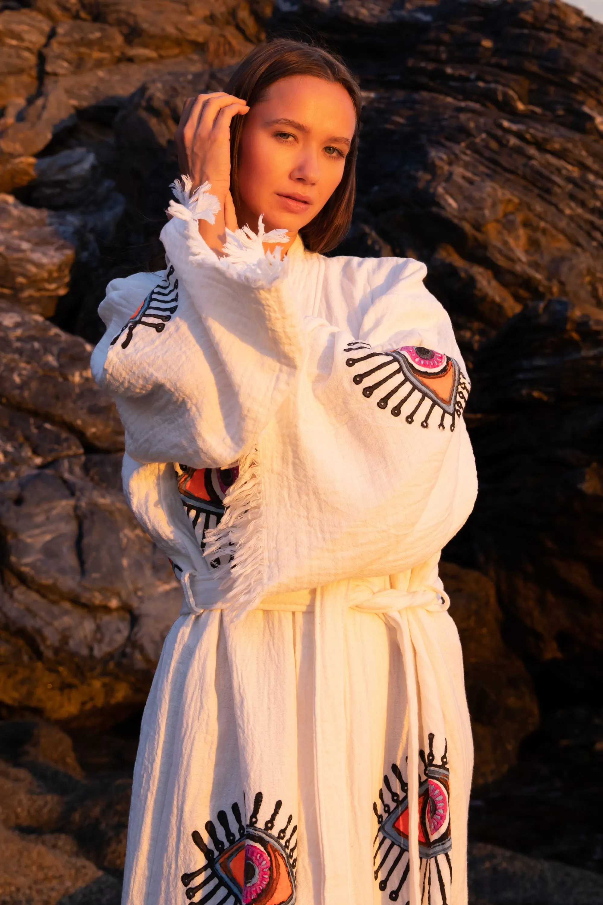 AZRA Kimono in Cream
