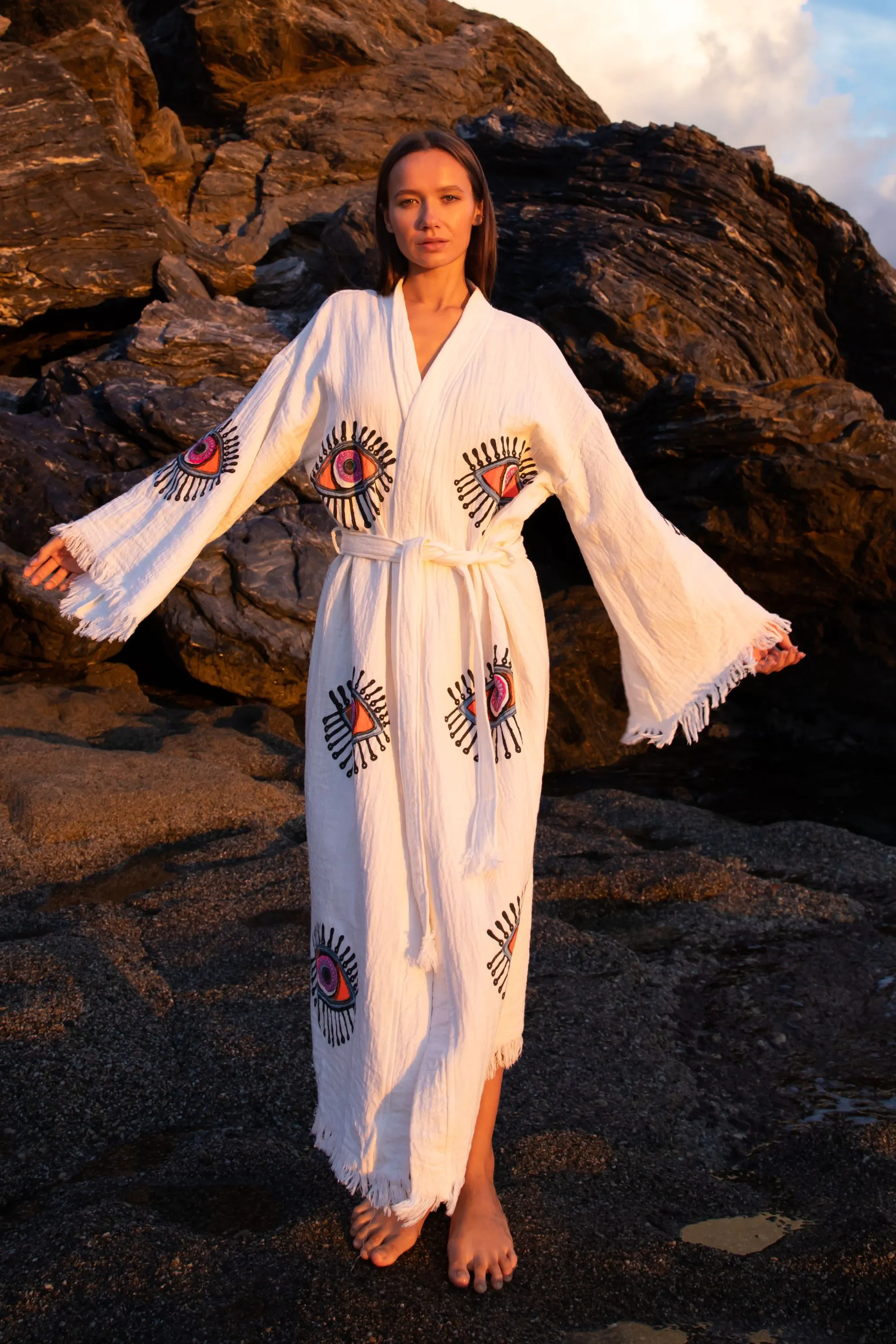 AZRA Kimono in Cream