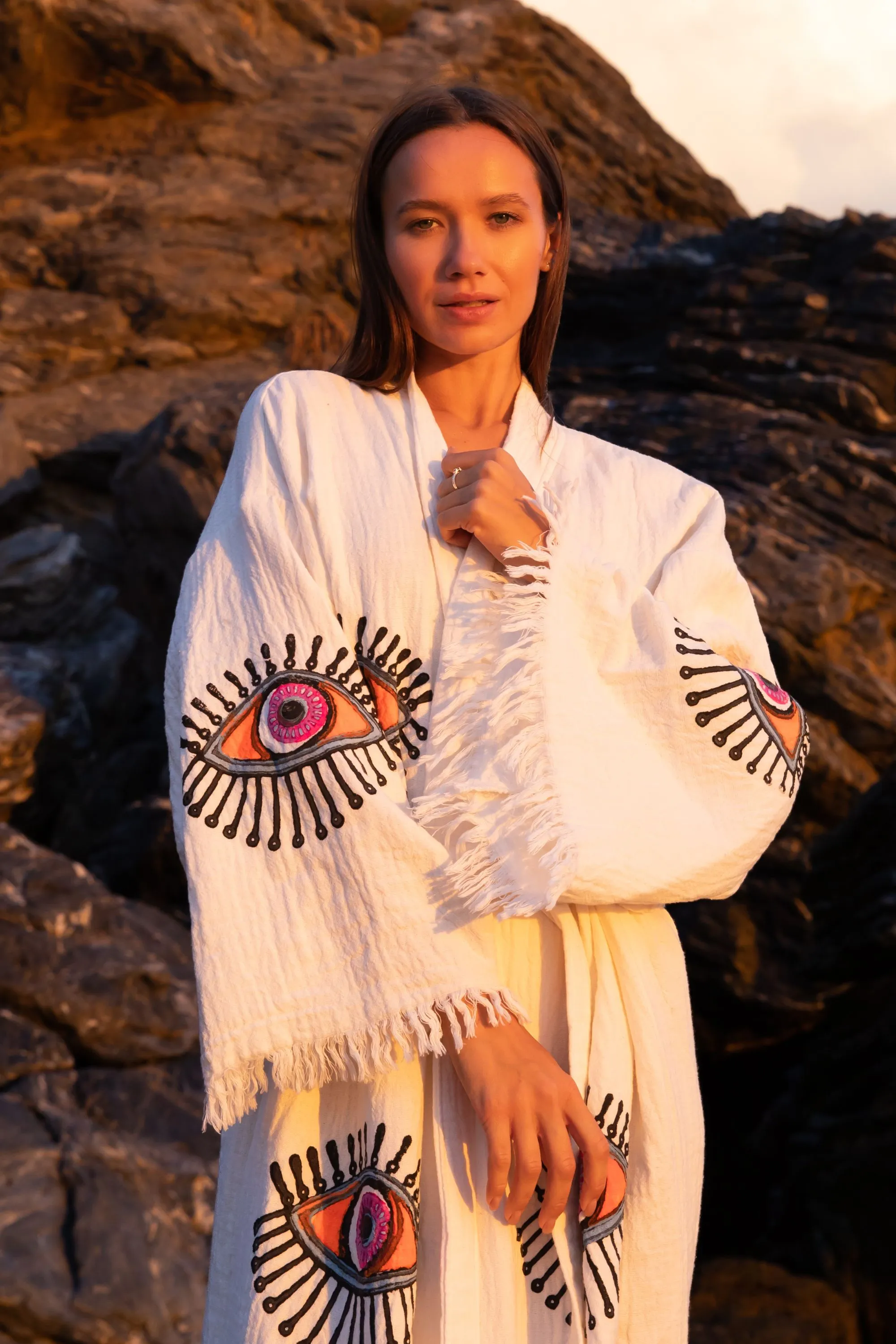AZRA Kimono in Cream