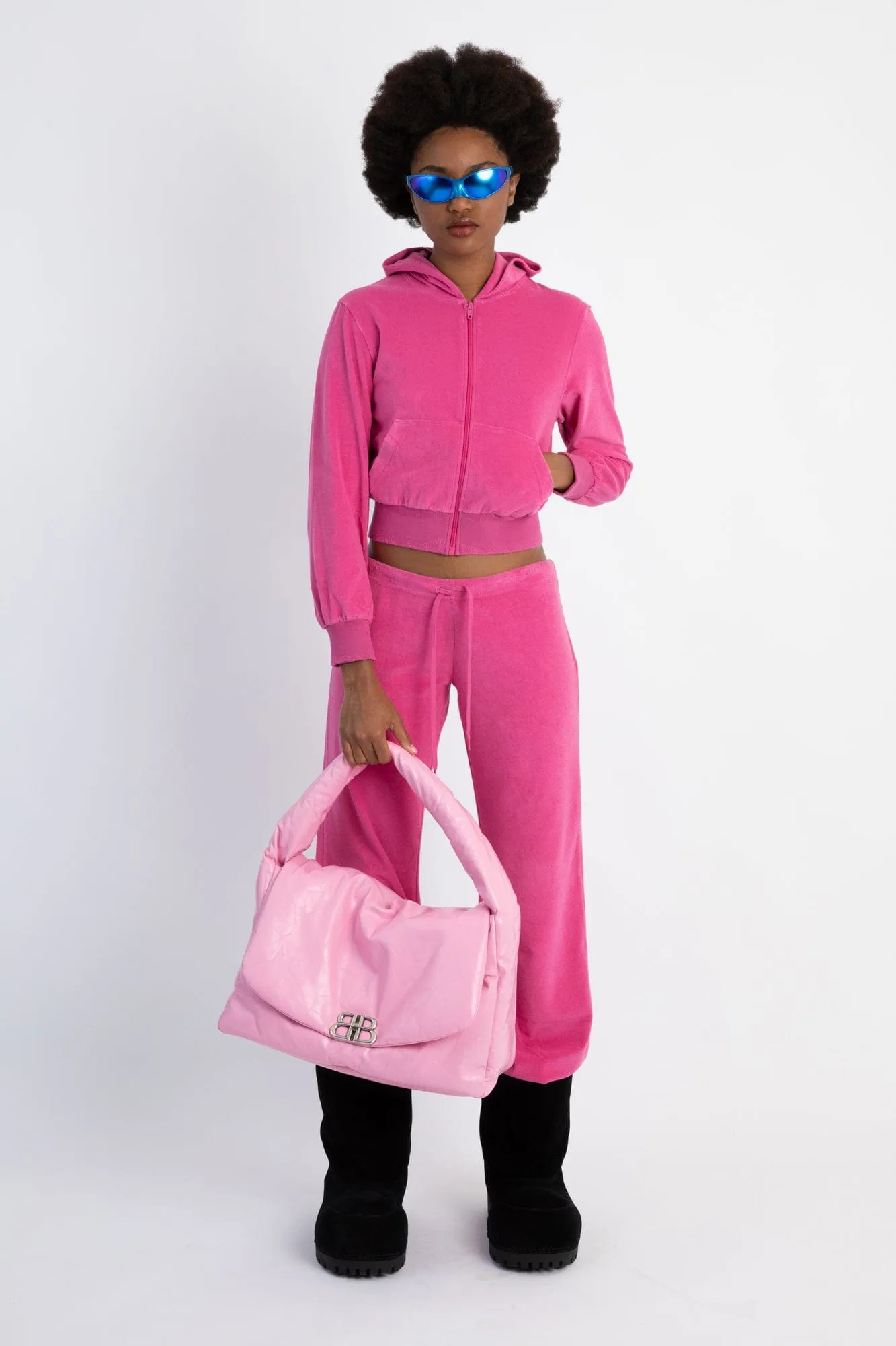 Balenciaga Tracksuit Jacket in Pink