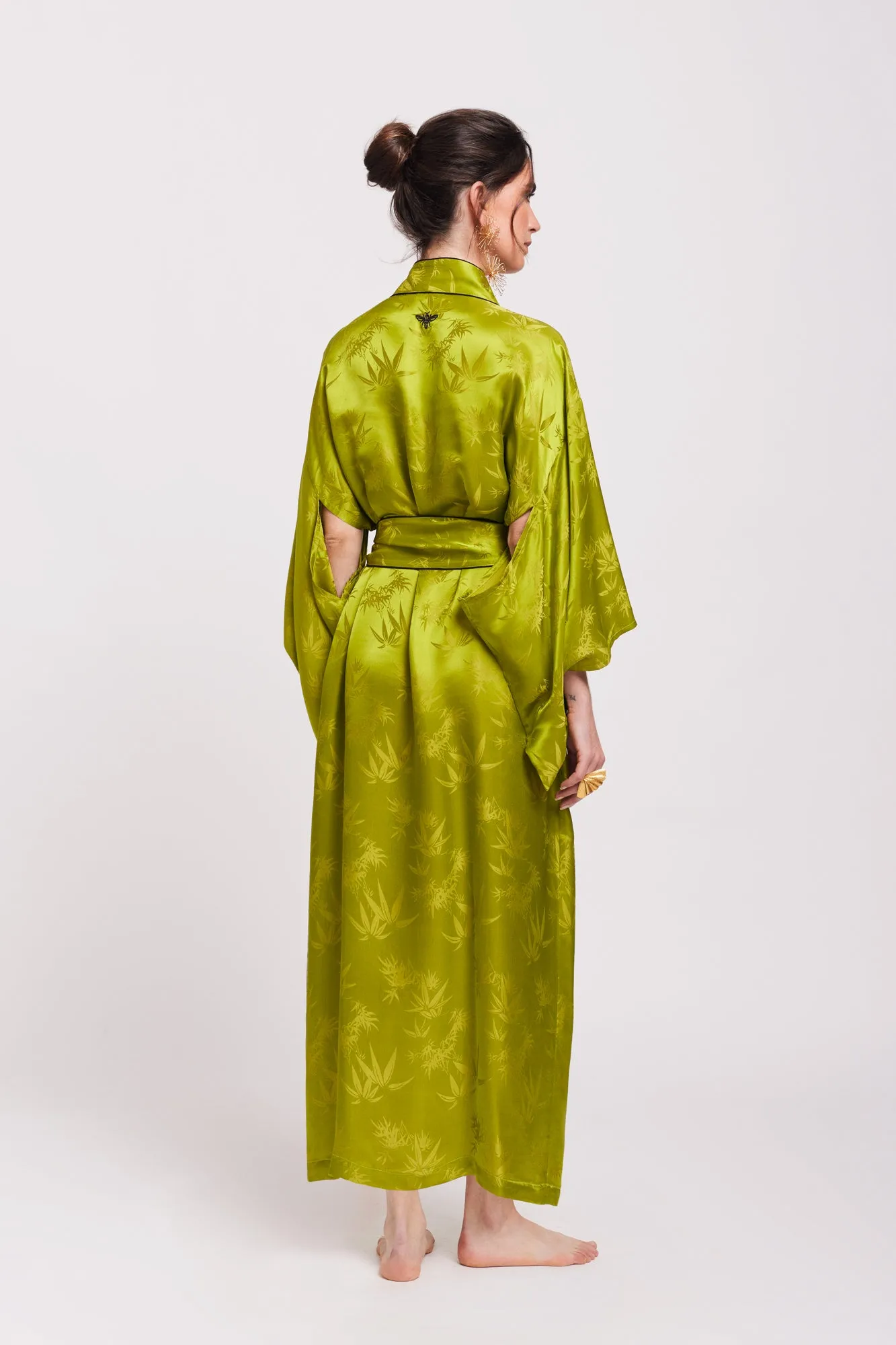 Bamboo Green Kimono