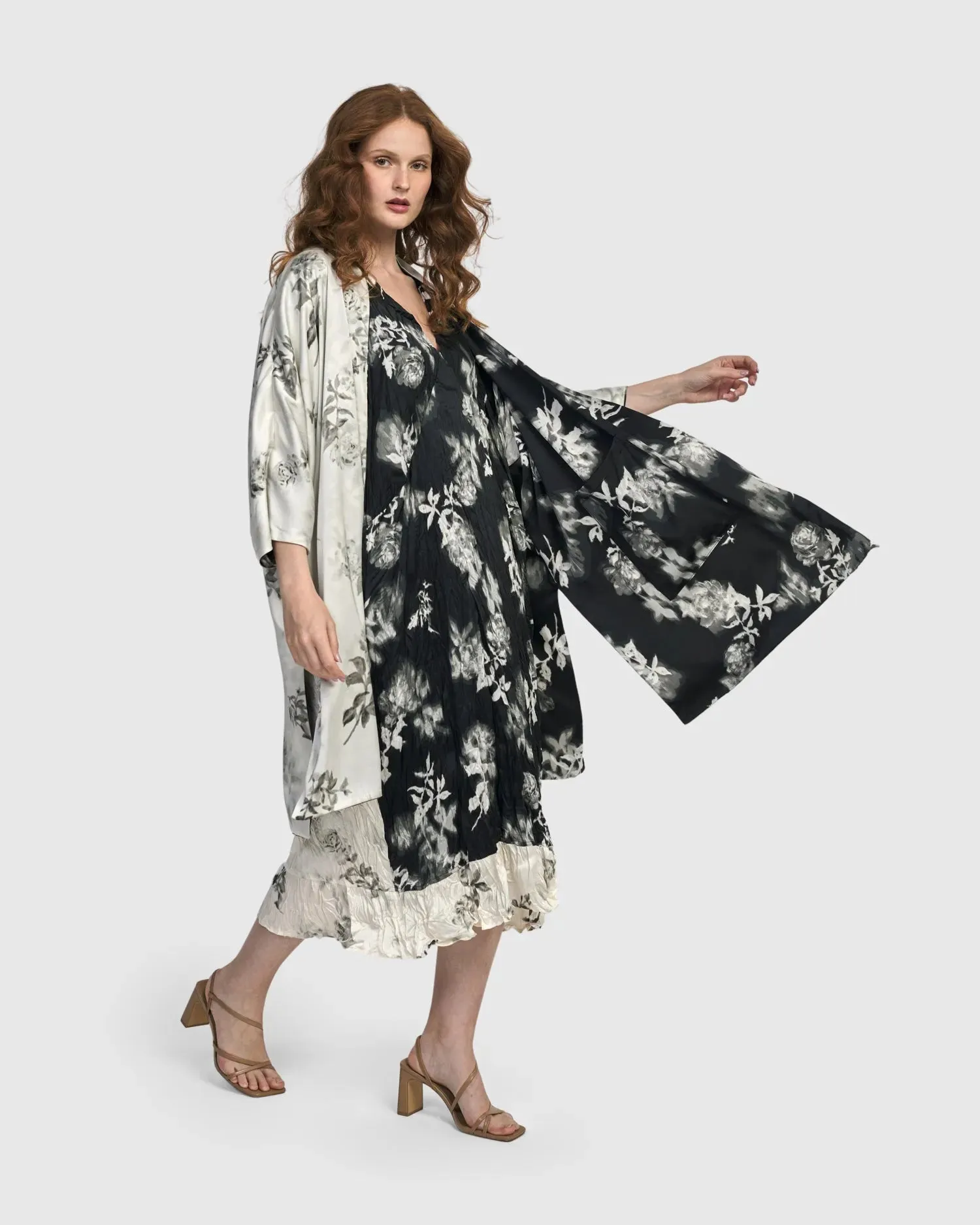 Bardot Kimono Jacket, Mono