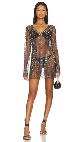 Beach Bunny Girl Gang Tunic in Black