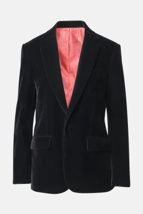 Belfort Blazer Velvet - Black