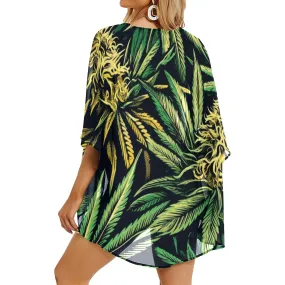 Big Buds Beach Cover Up