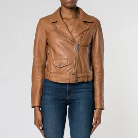 Billy Biker Jacket - Tan