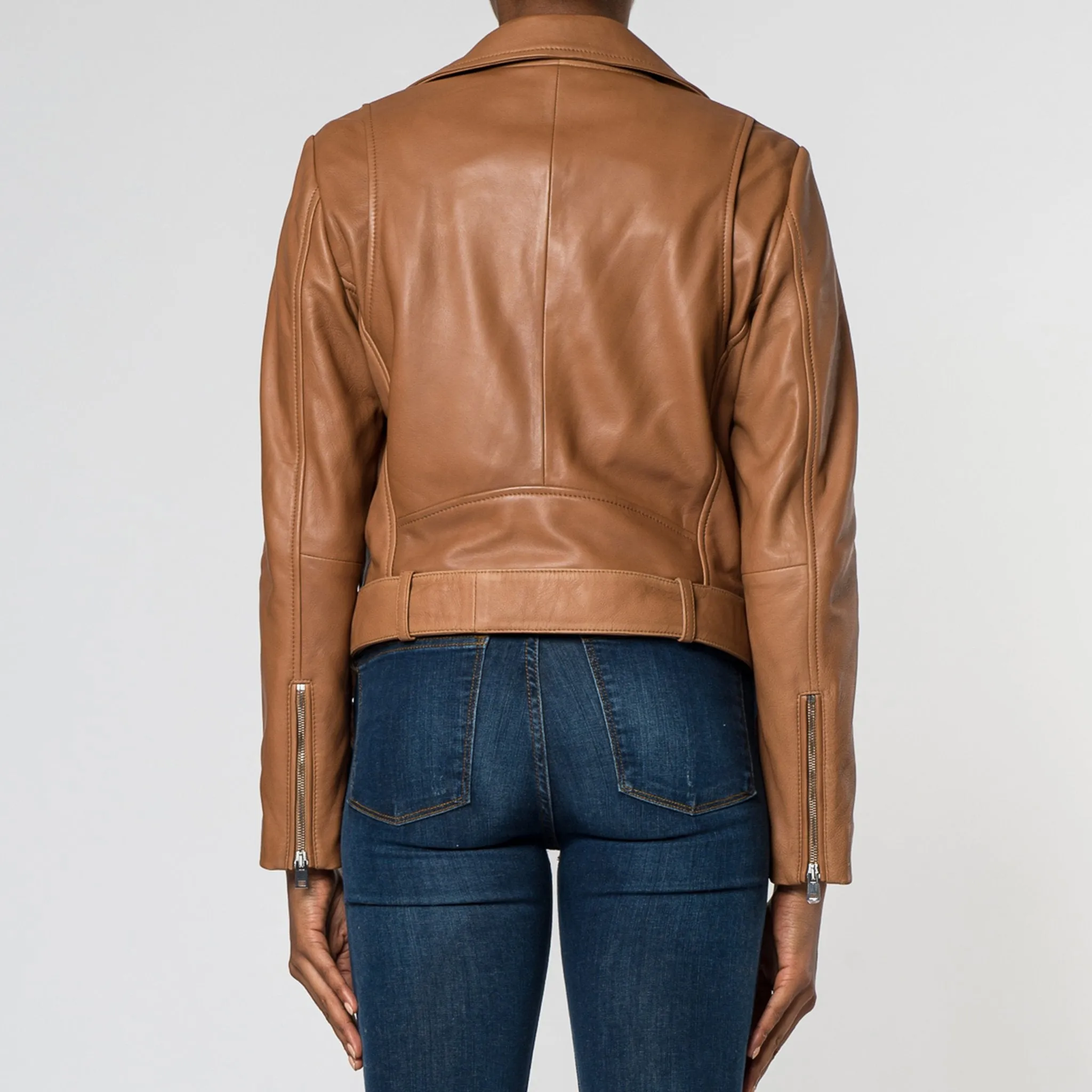 Billy Biker Jacket - Tan