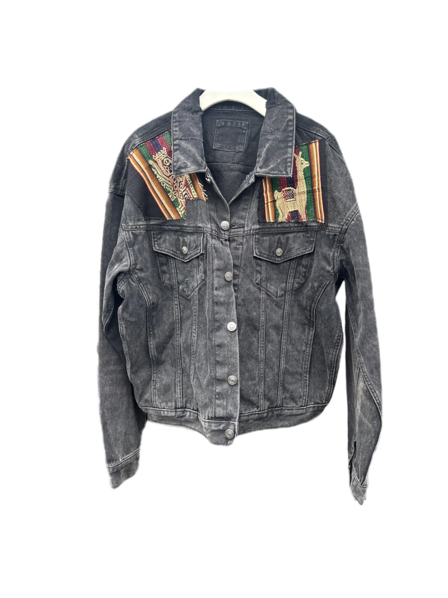 Black Denim Viracocha Jacket