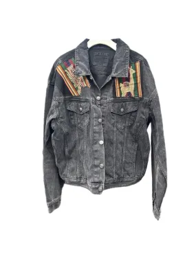 Black Denim Viracocha Jacket