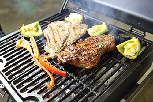 Blackstone Grills Tailgater - Portable Gas Grill and Griddle Combo - Barbecue Box - Two Open Burners â€œ Griddle Top - Adjustable Legs - Camping Stove Great for Hunting, Fishing, Tailgating and More