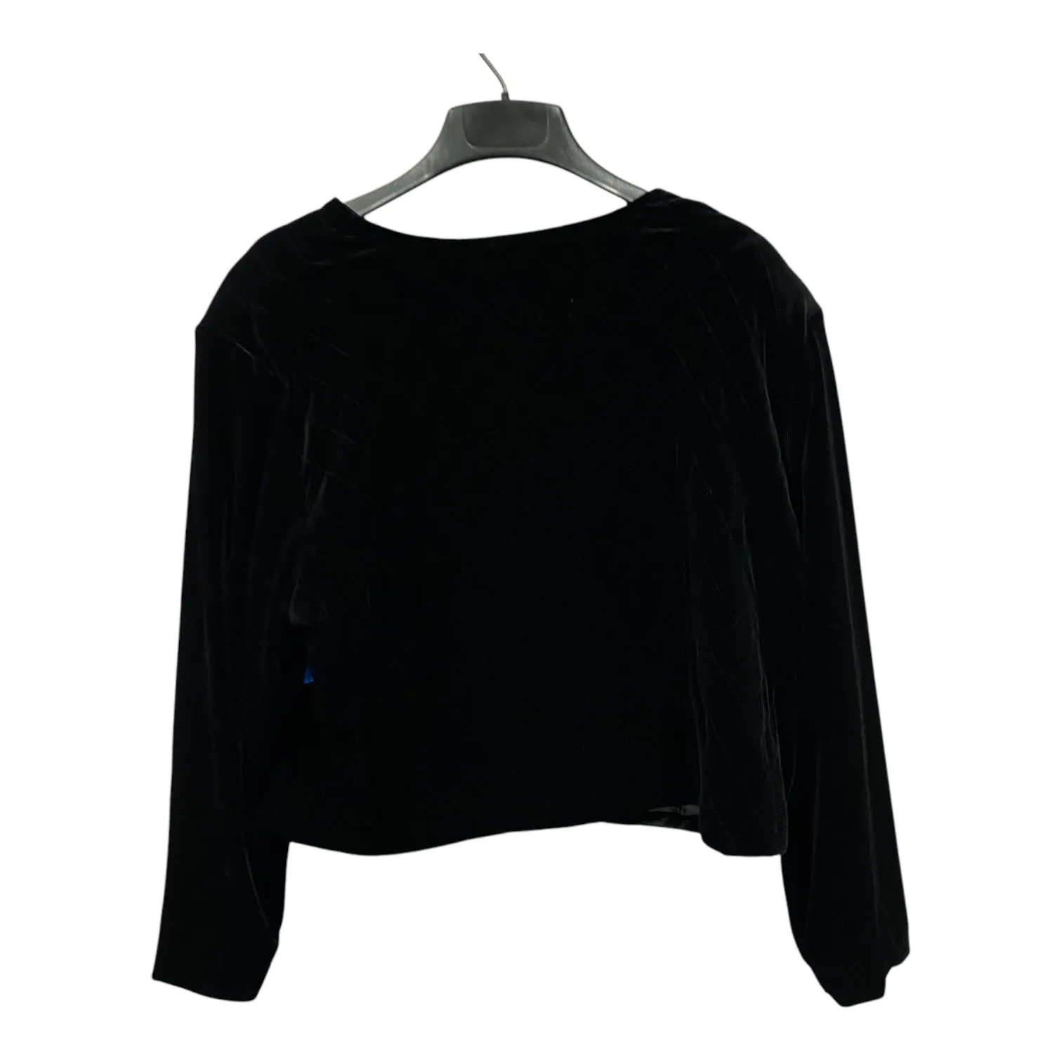 Blazer By Susan Graver In Black, Size:2X