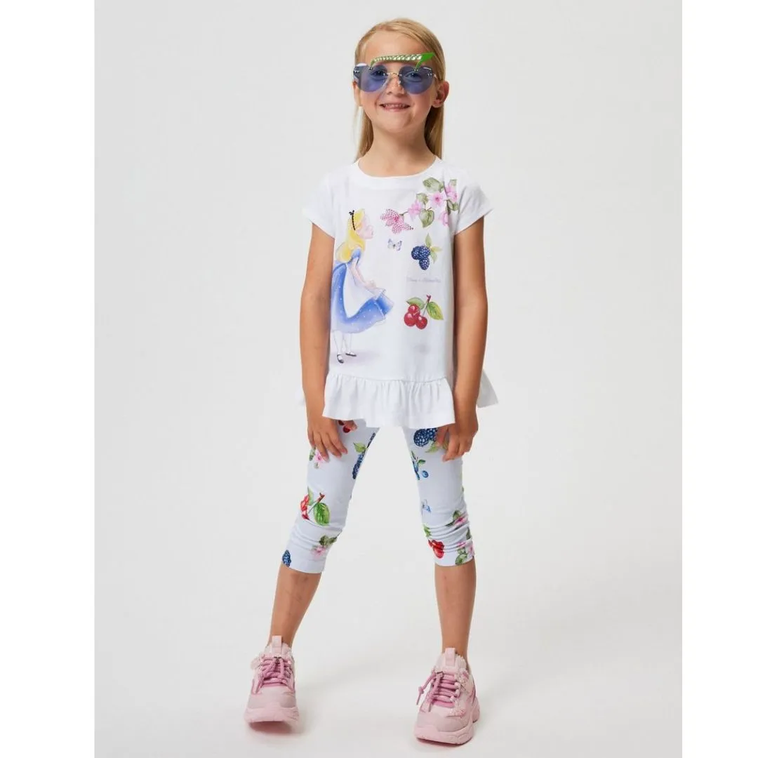 Blue & White Alice Legging Set