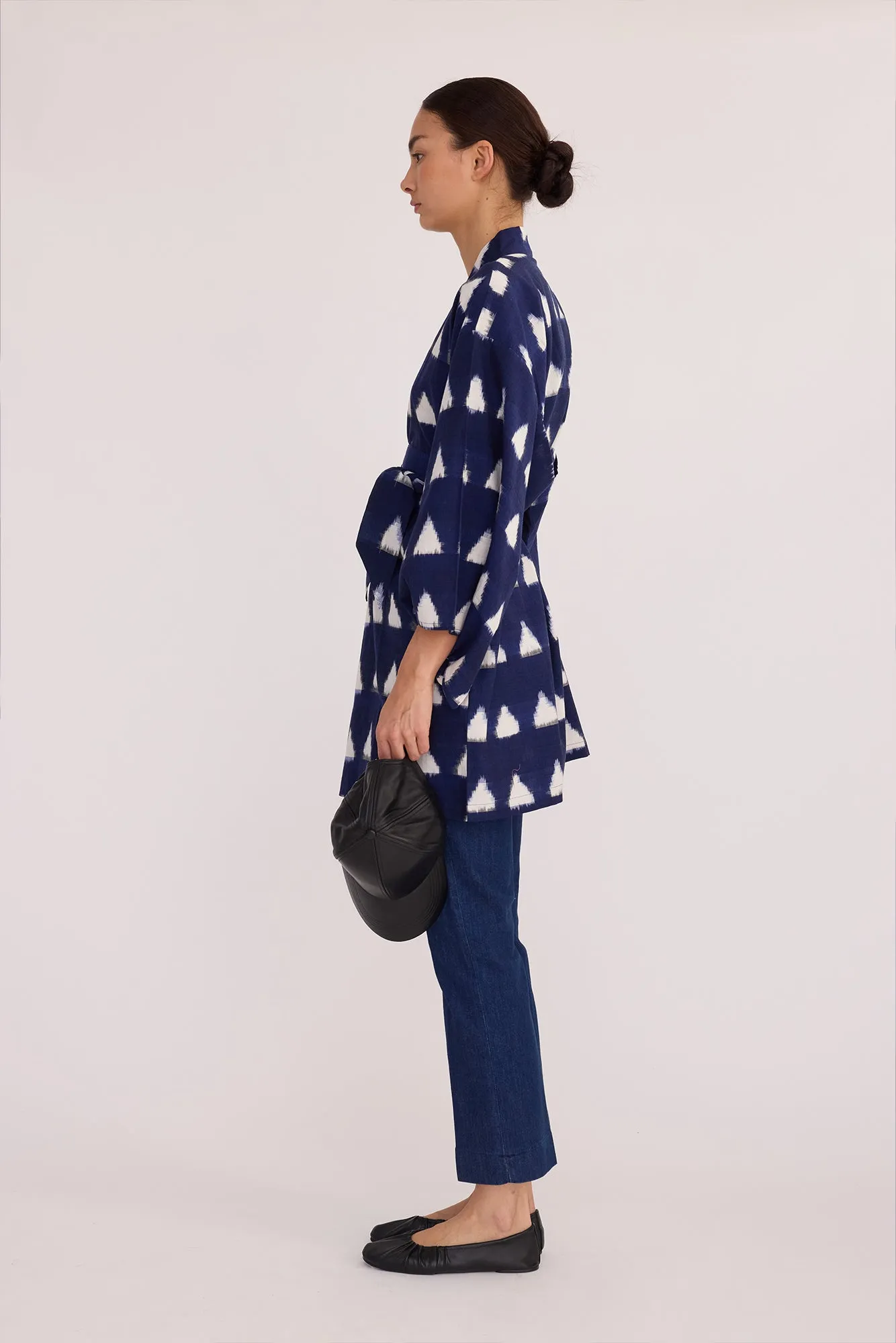 Blue Savannah Short Kimono