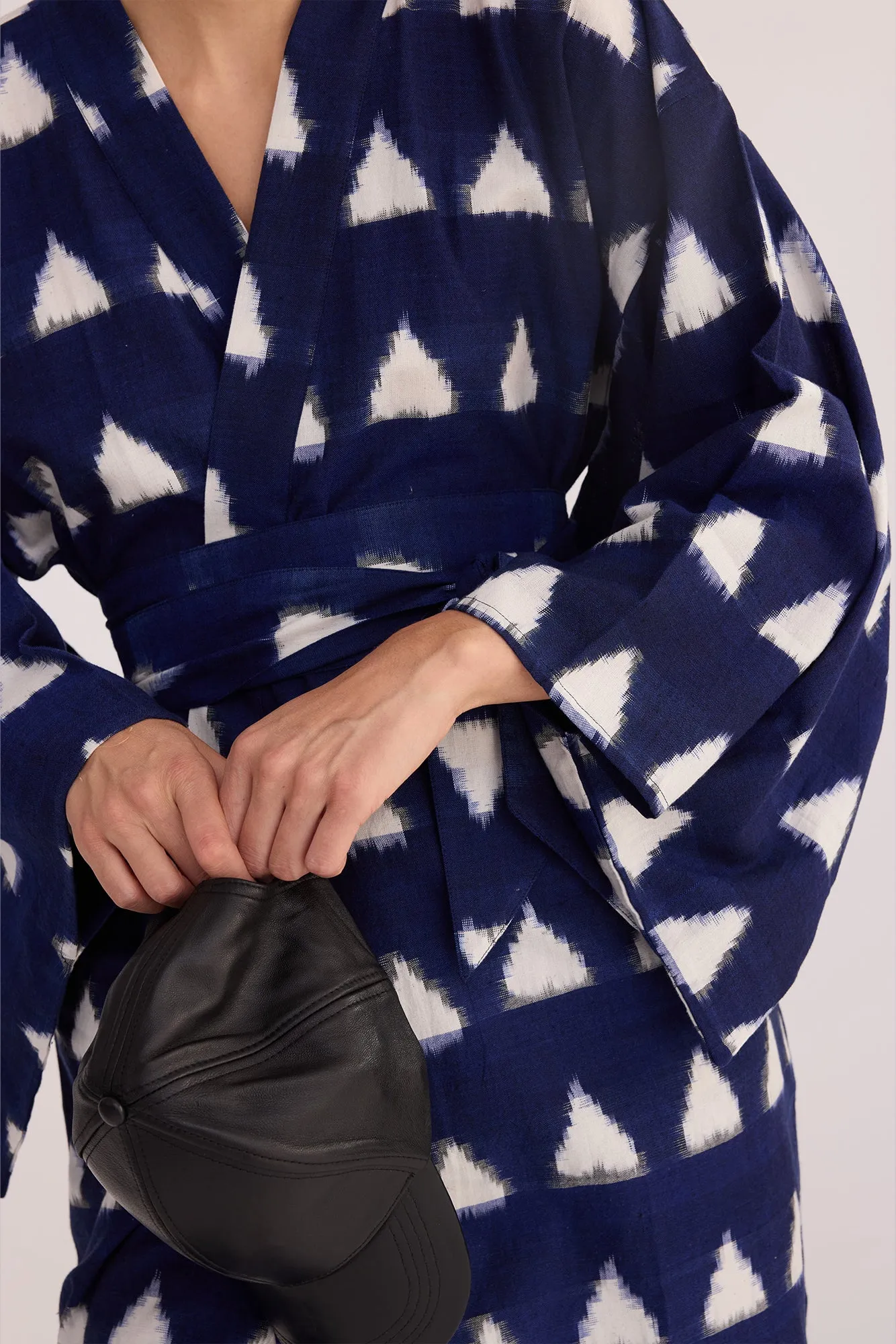 Blue Savannah Short Kimono