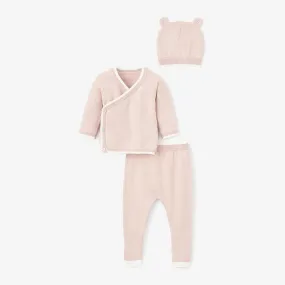 Blush Cashmere Baby Layette Set