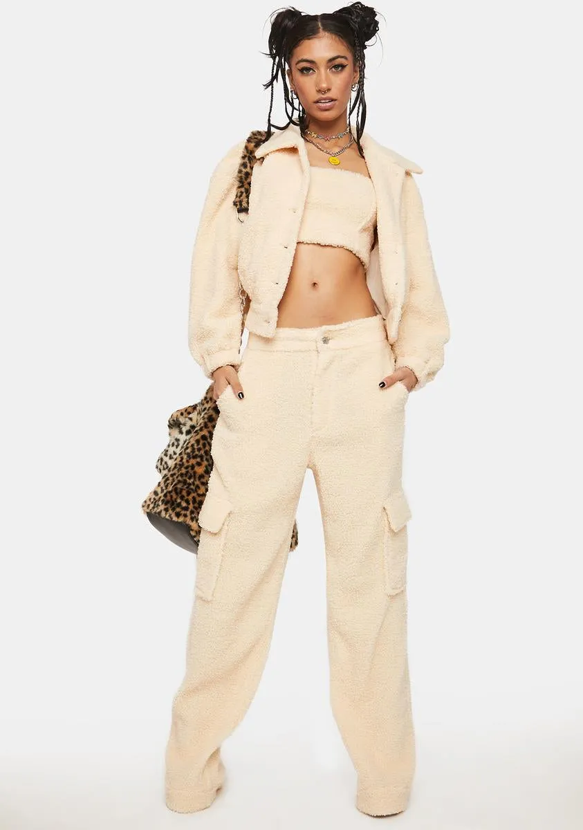 Bubbly No Repeats Sherpa Jacket