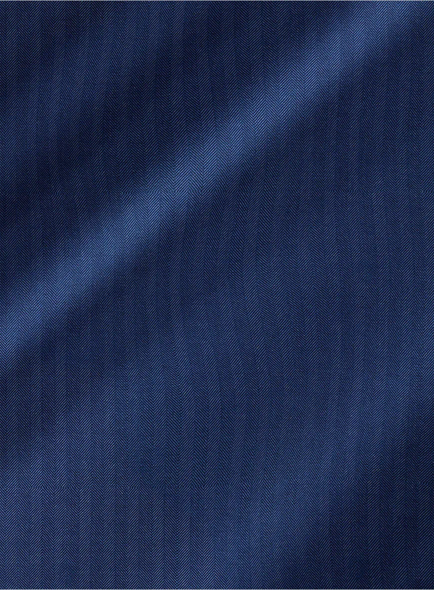 Caccioppoli Sun Dream Amicci Royal Blue Wool Silk Jacket