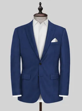 Caccioppoli Sun Dream Amicci Royal Blue Wool Silk Jacket