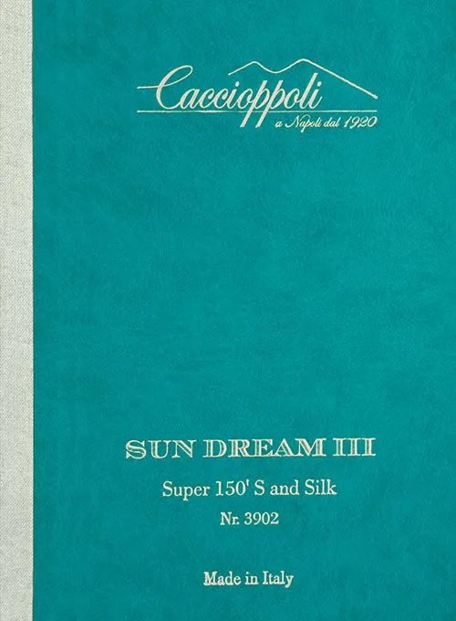 Caccioppoli Sun Dream Amicci Royal Blue Wool Silk Jacket