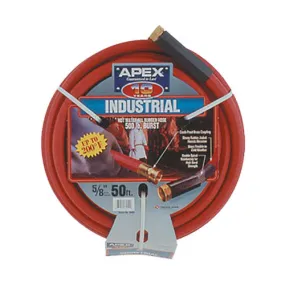 Cactus Mat 724-311 Tempra-Flex Hot Water Hose, Regular Duty, 50' x 5/8"