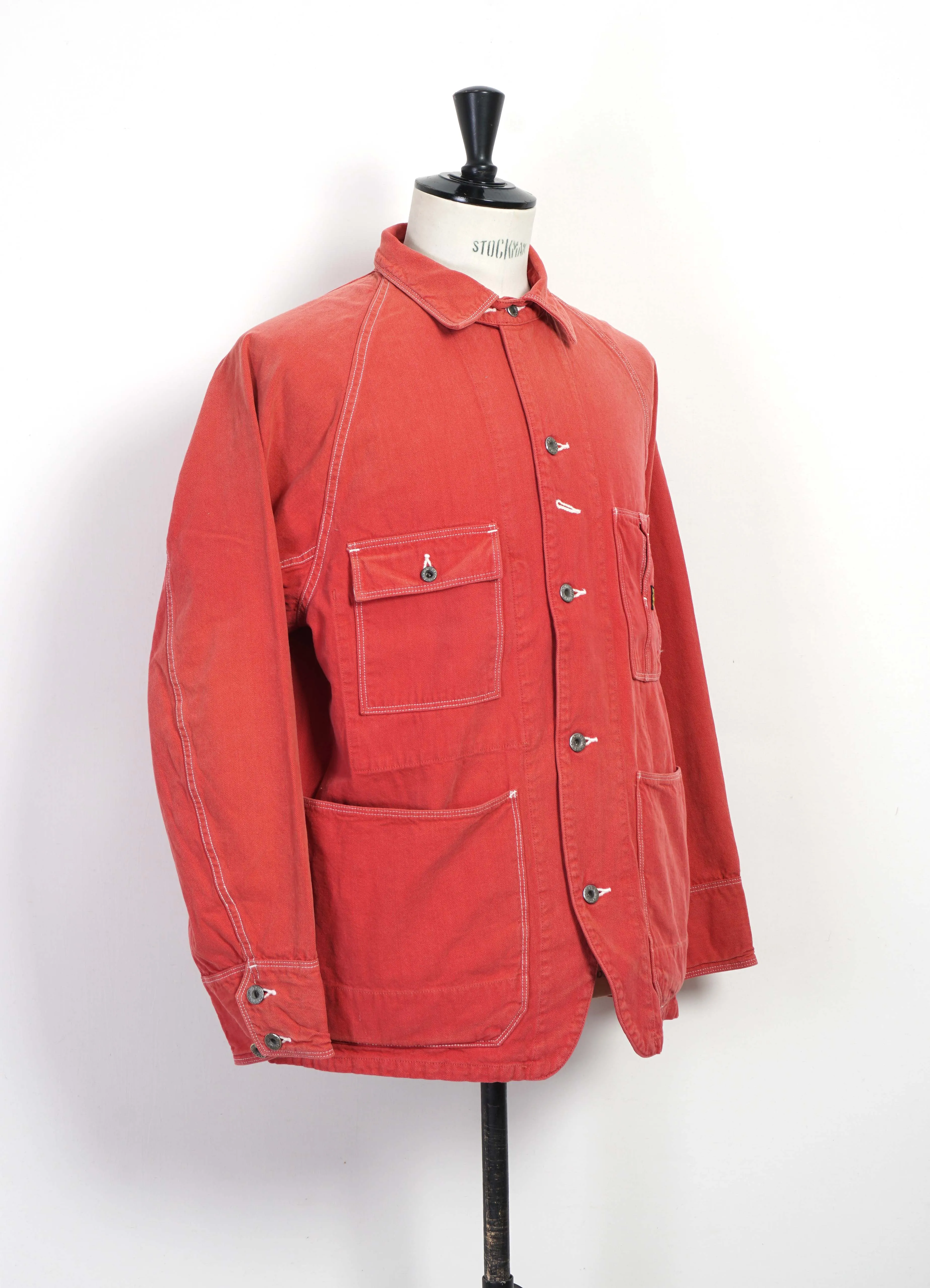 CALIFORNIA RED | Cactus Canvas Jacket | Red