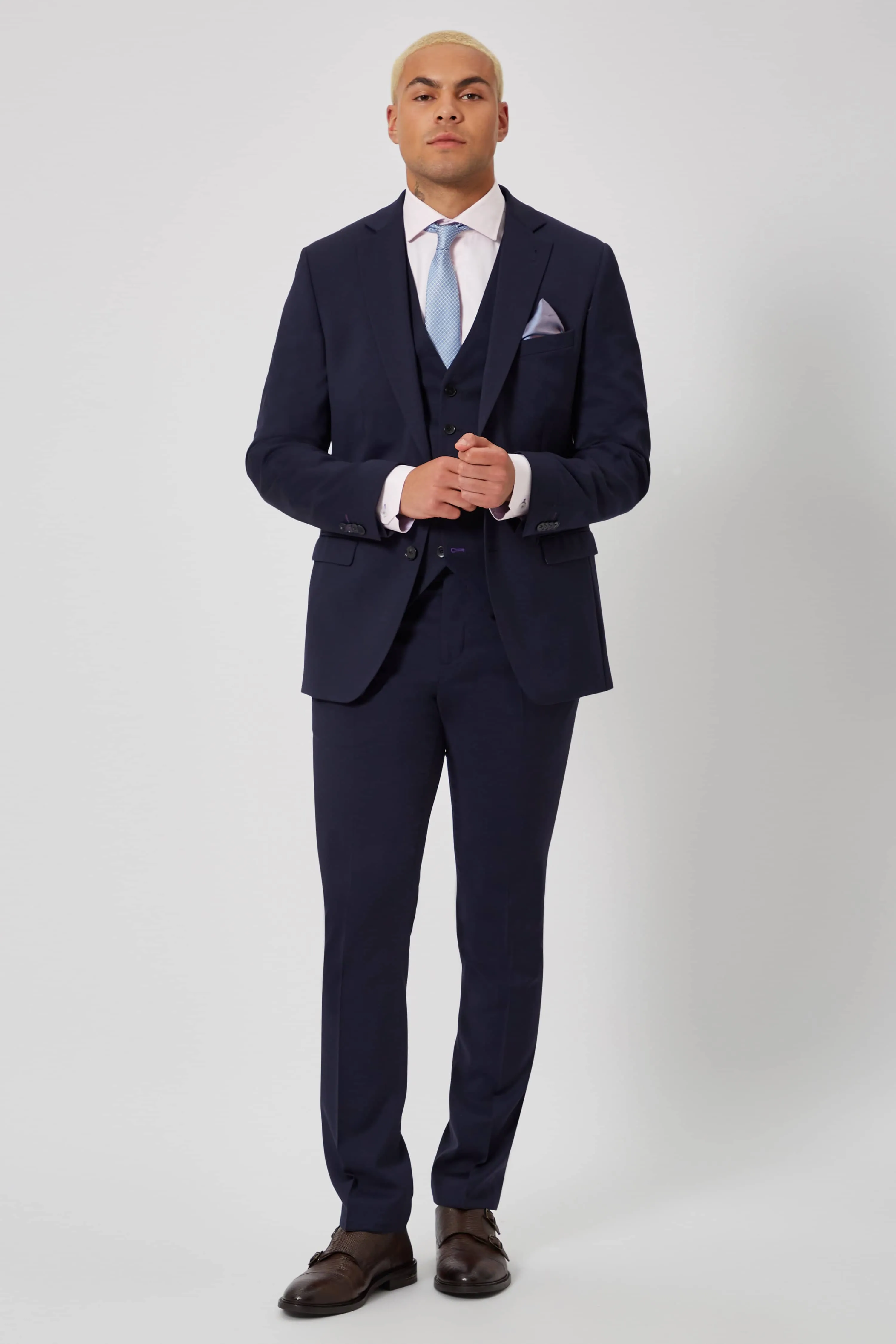 Canfield Slim Fit Pink Cotton Single Cuff Shirt - ARCHIVE