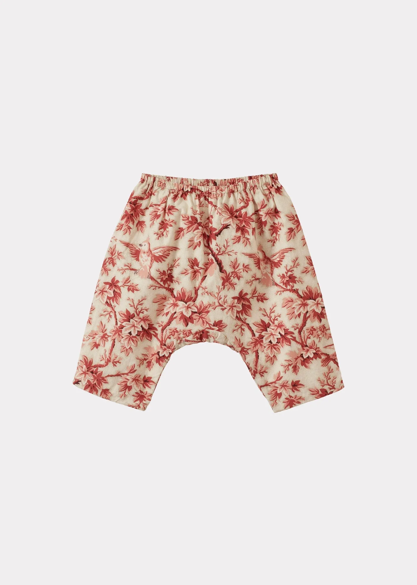 CASSIUS COTTON BABY SET - PINK TREE TOP PRINT