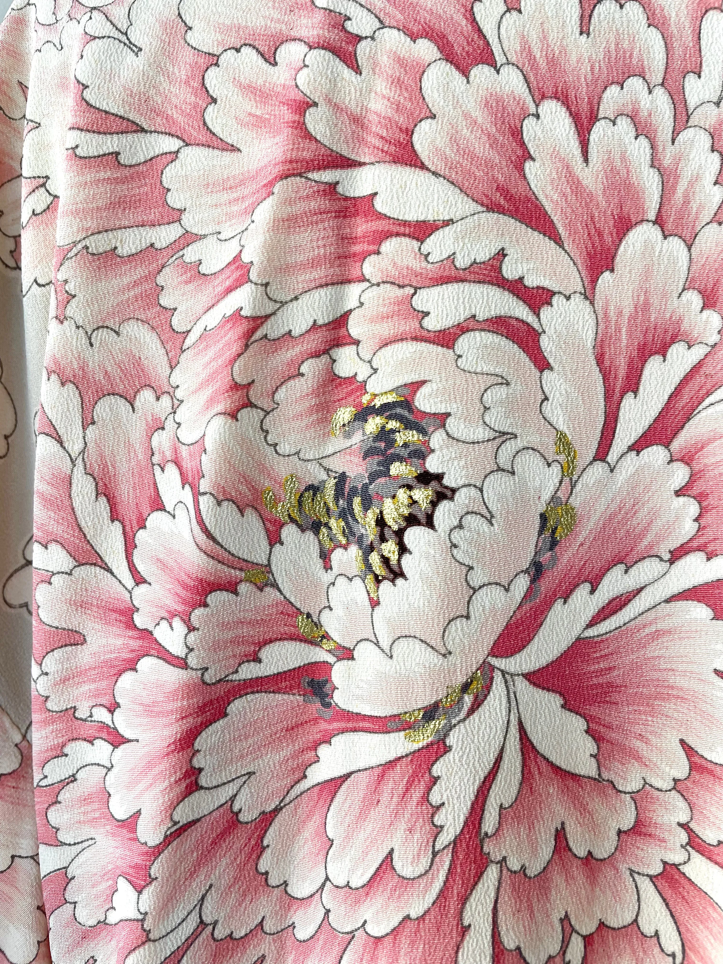 Chrysanthemum Silk Haori
