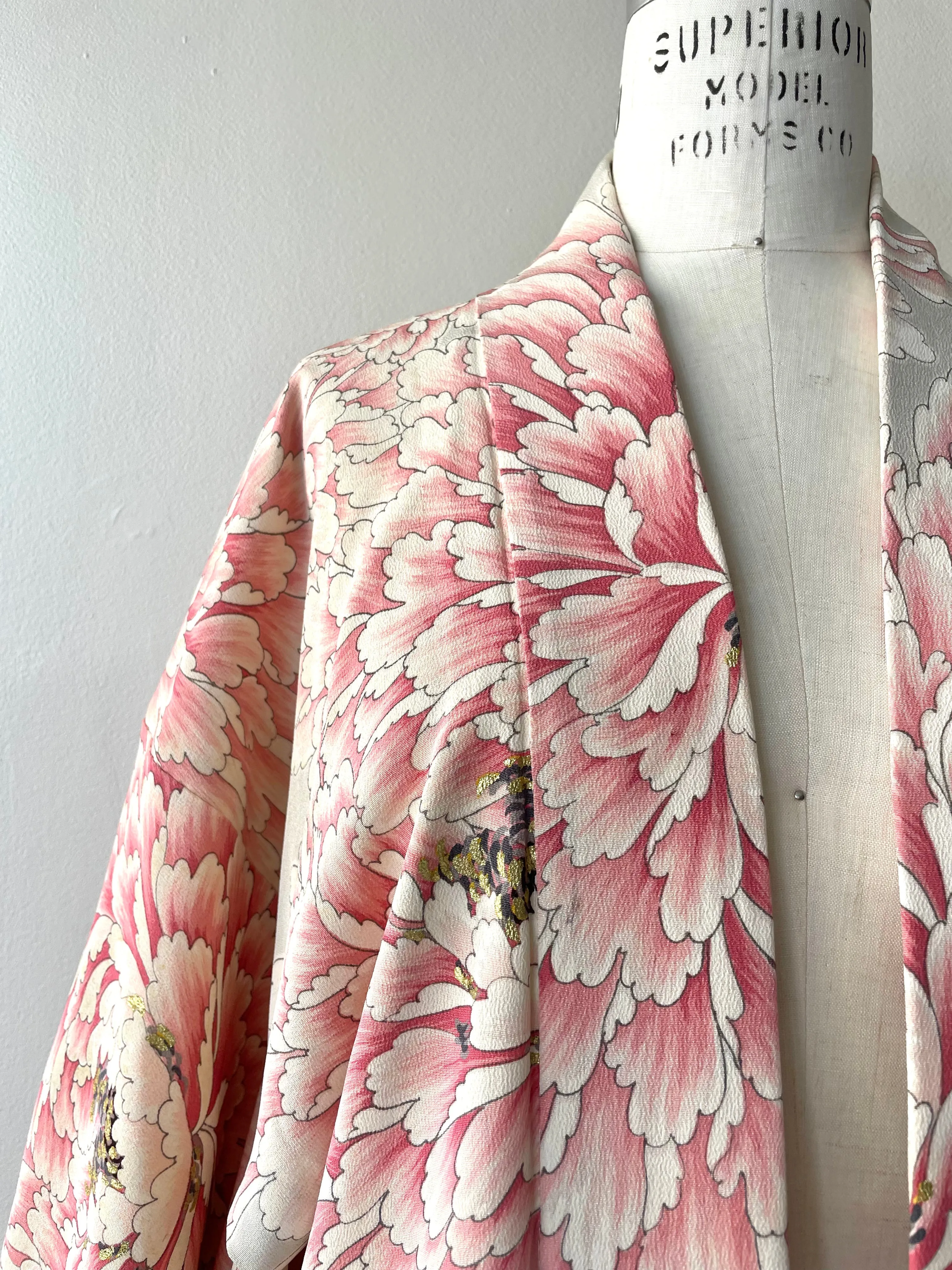 Chrysanthemum Silk Haori