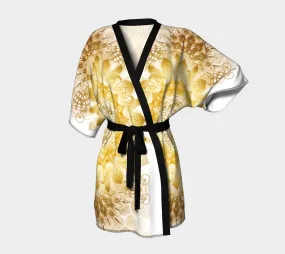 Clear Gold Raising | Kimono Robe | Yantrart Design