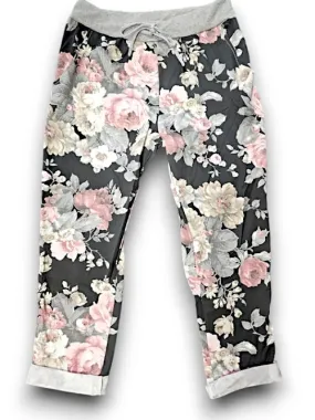 CORNELIA JOGGERS SCARLETT ROSE BLACK