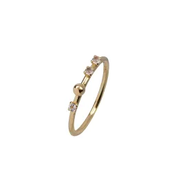 Cosima White Topaz Ring