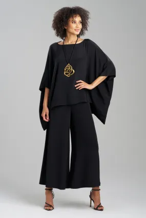 Couture Silk Crepe Kimono Top