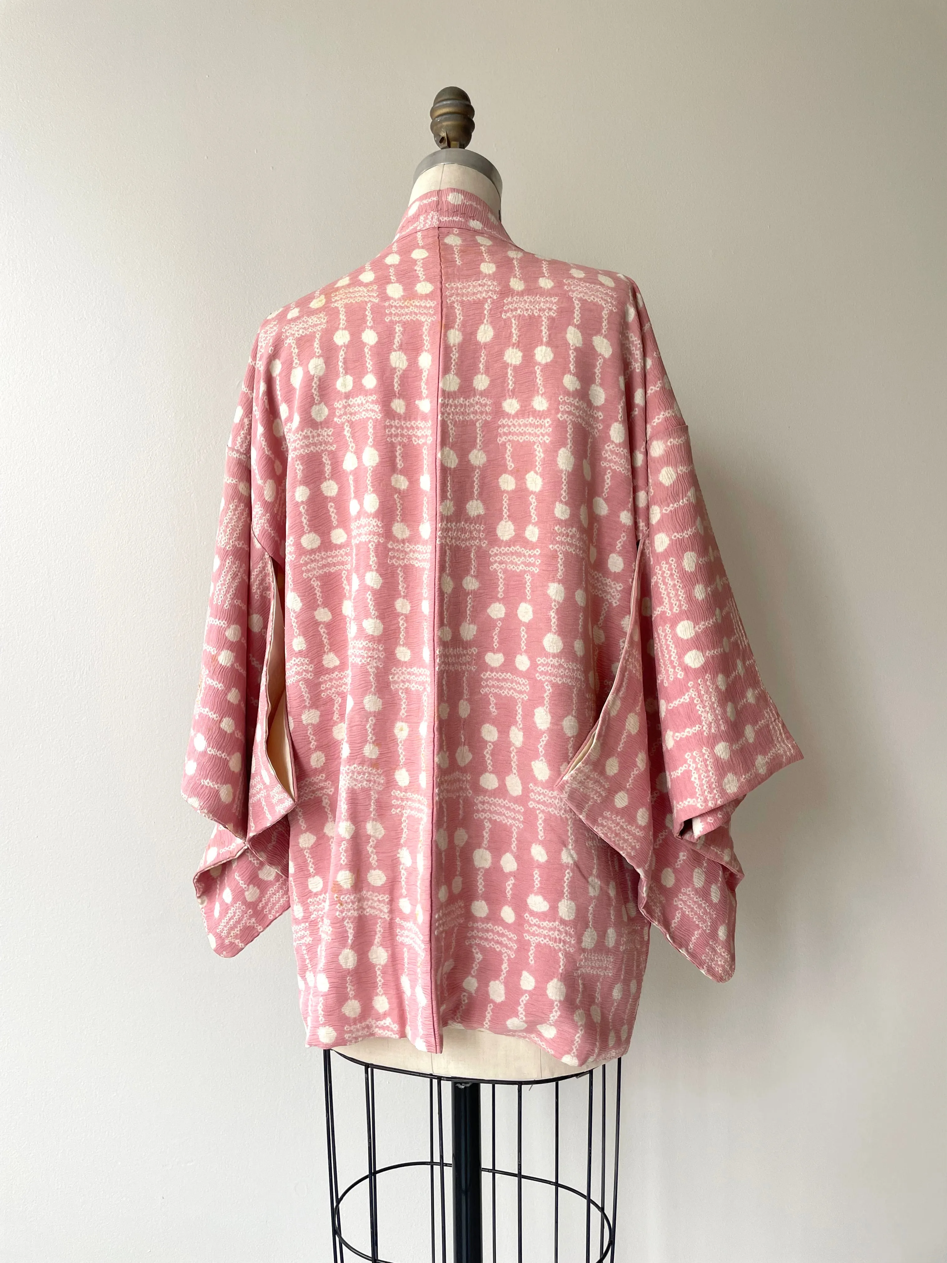 Dot Dash Silk Haori