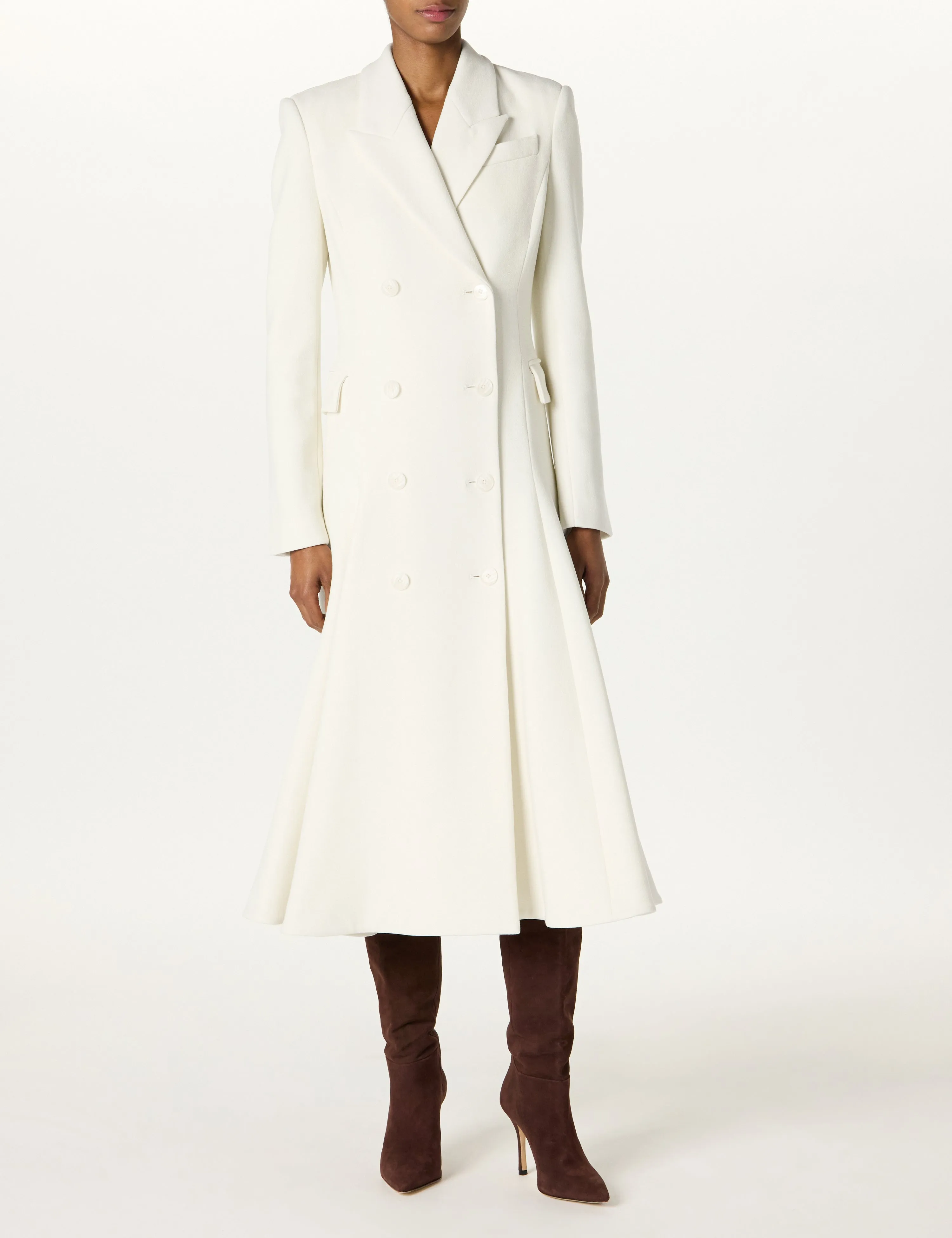 Double Breasted  Coat Dress