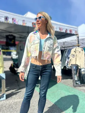 Dyed & Painted Jackets with Peruvian Textiles