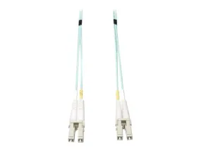 Eaton Tripp Lite Series 10Gb Duplex Multimode 50/125 Om3 Lszh Fiber Patch Cable (Lc/Lc) - Aqua, 1M (3 Ft.) - Patch Cable