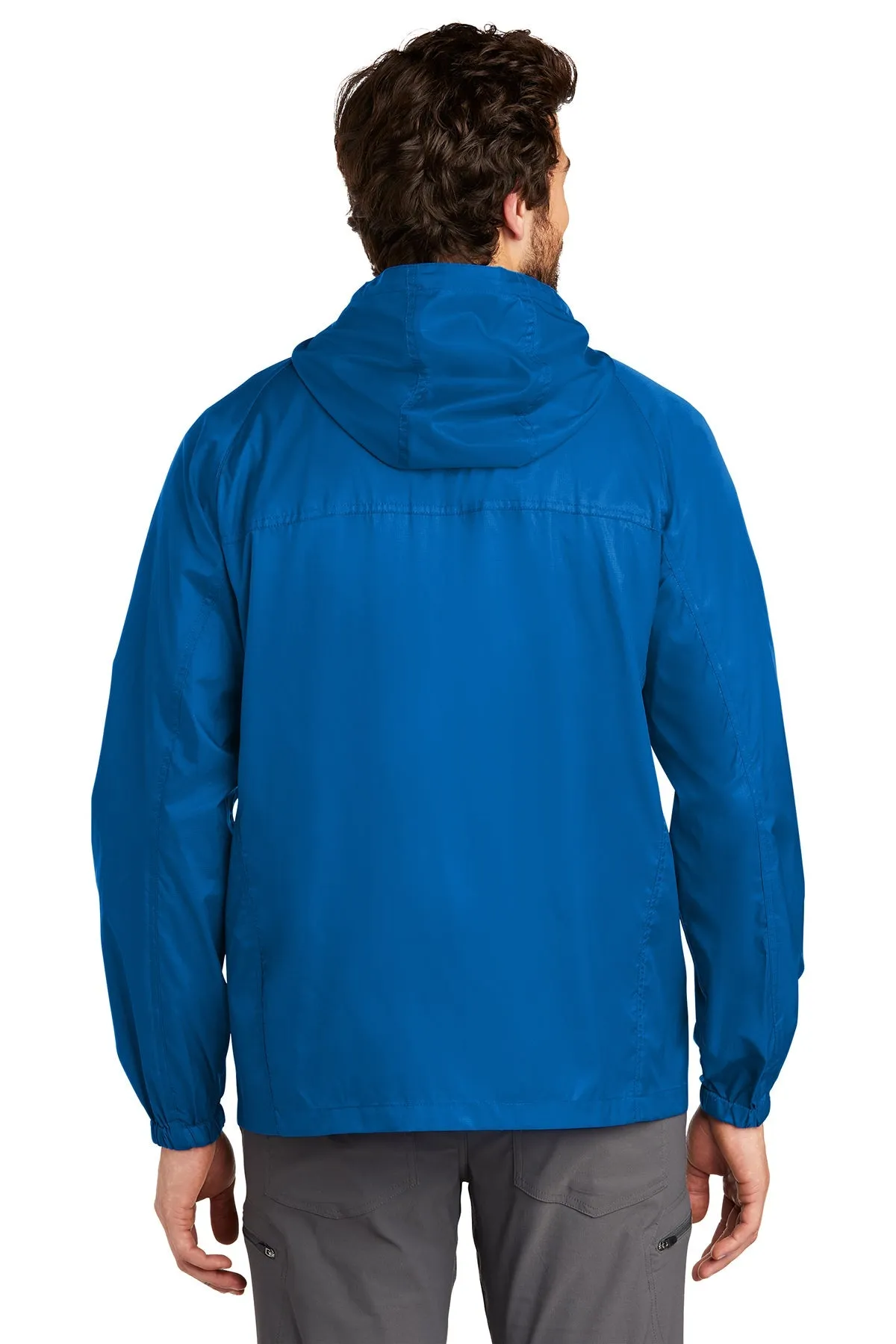 Eddie Bauer Custom Packable Wind Jackets, Brilliant Blue